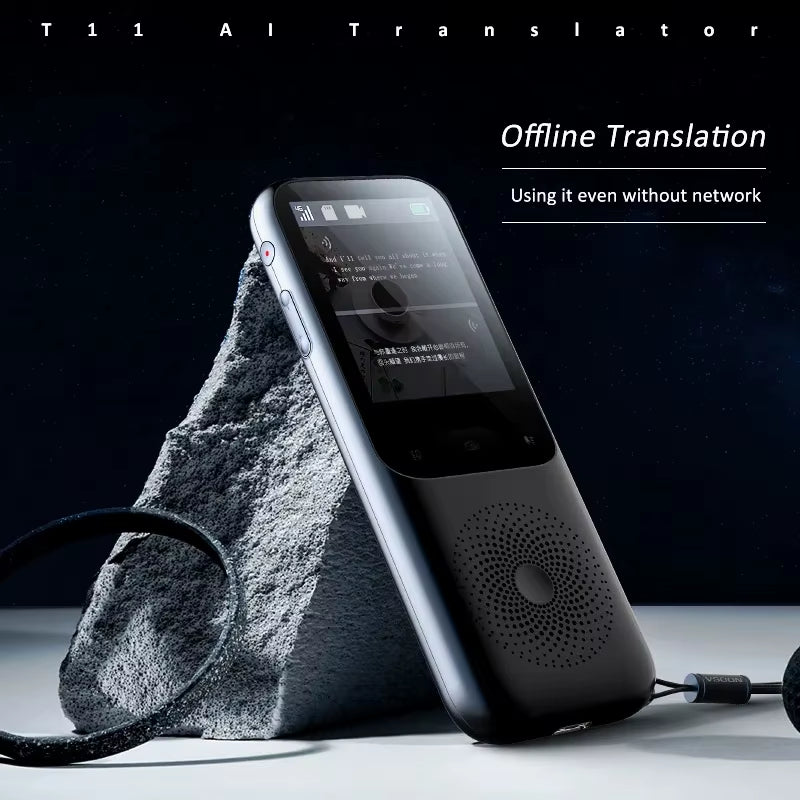 2024 New T11 Audio Translator Portable 138 Language Smart Translator Offline in Real Time Smart Voice AI Voice Photo Translator